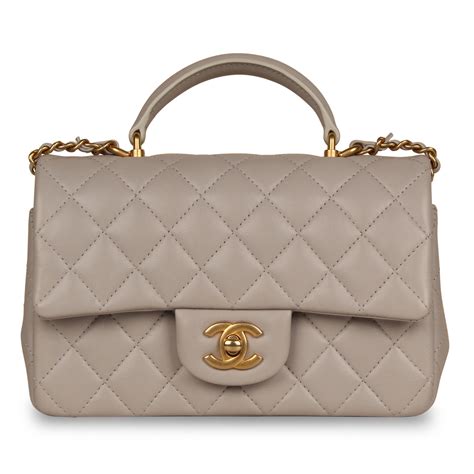 chanel rigid handle flap bag|chanel rectangular mini top handle.